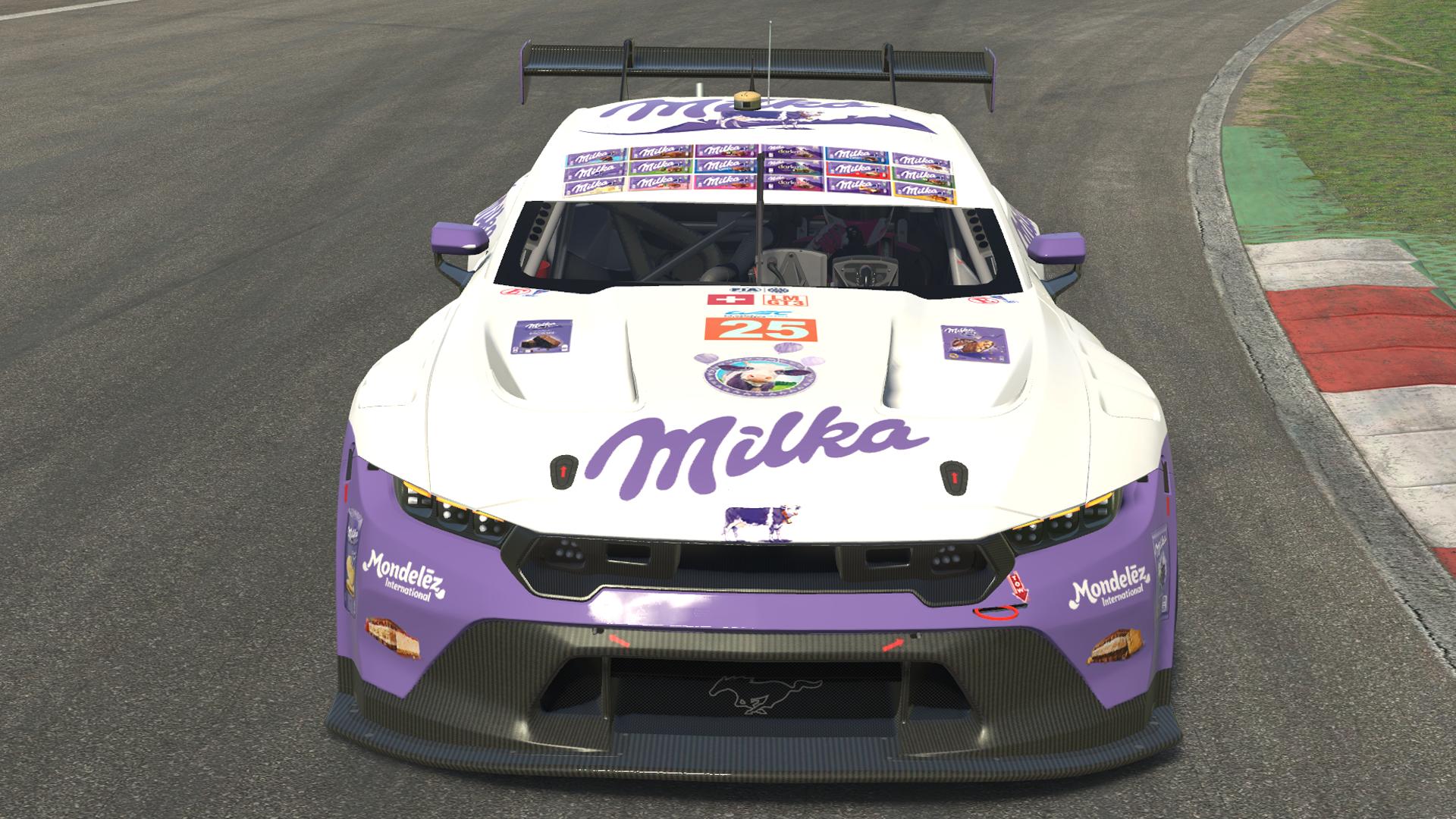 Preview of Milka Ford Mustang GT3 by Jasper De Jong