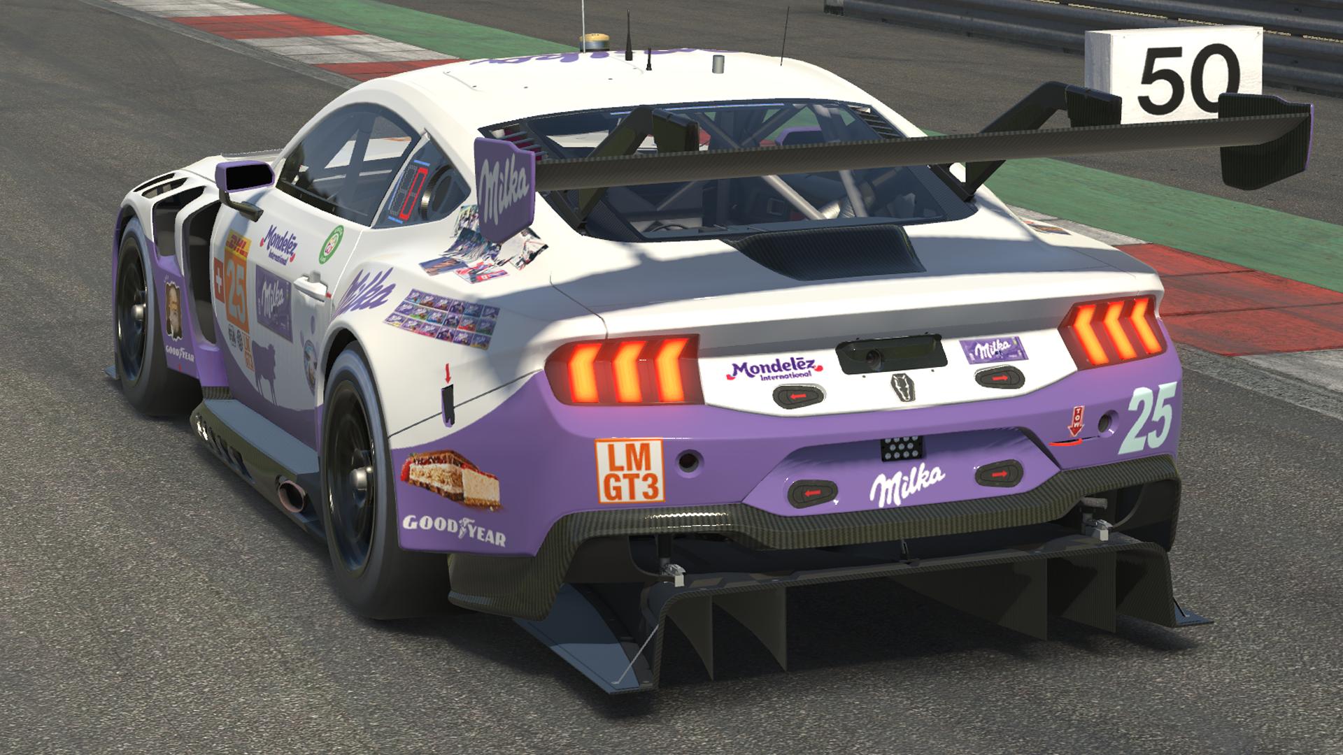 Preview of Milka Ford Mustang GT3 by Jasper De Jong