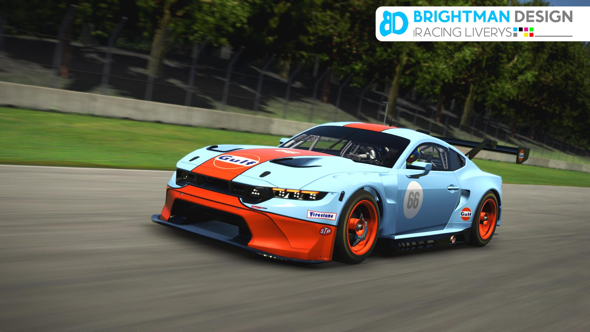 Preview of Mustang GT3 | Gulf by Leon H.