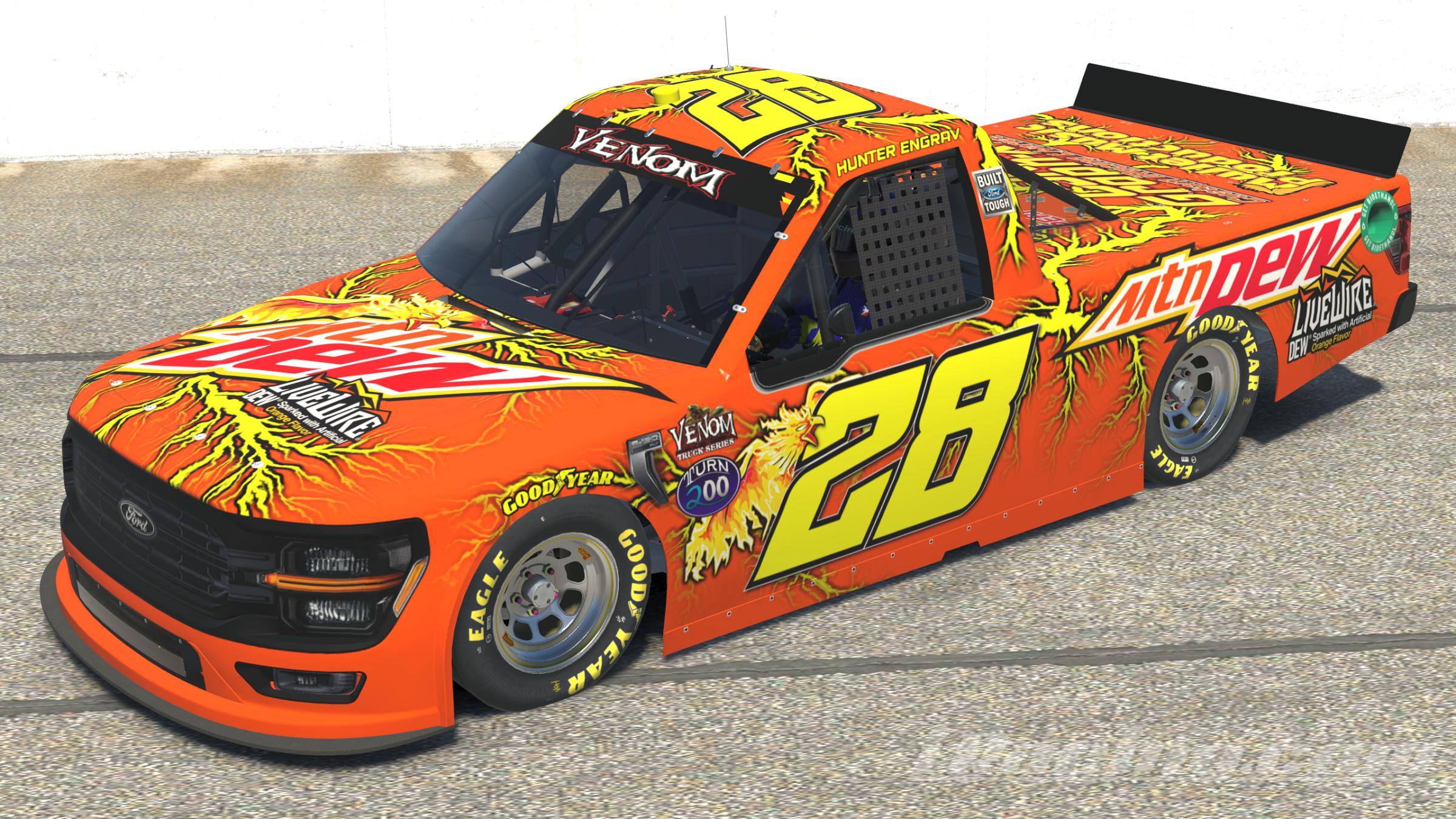 Preview of Hunter Live Wire Orange Venom Season 8 #28 by Corey Rutherford