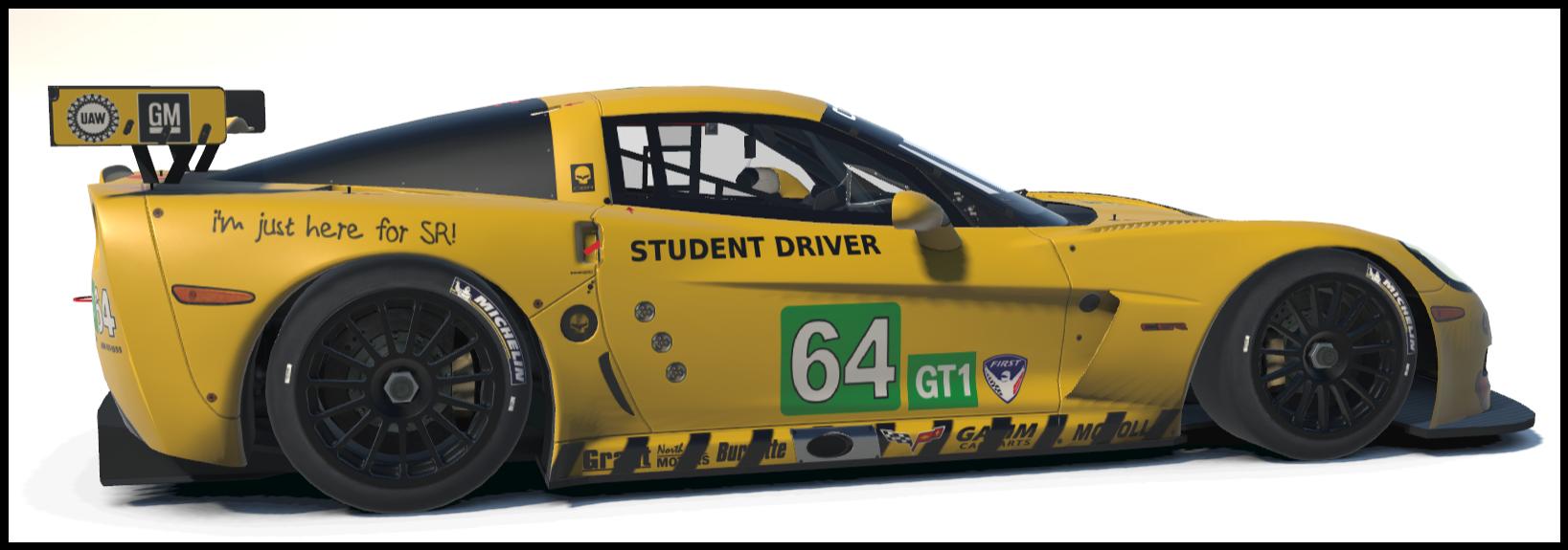 Preview of Student Driver - Corvette C6 GT1 by Jeremy Kerr