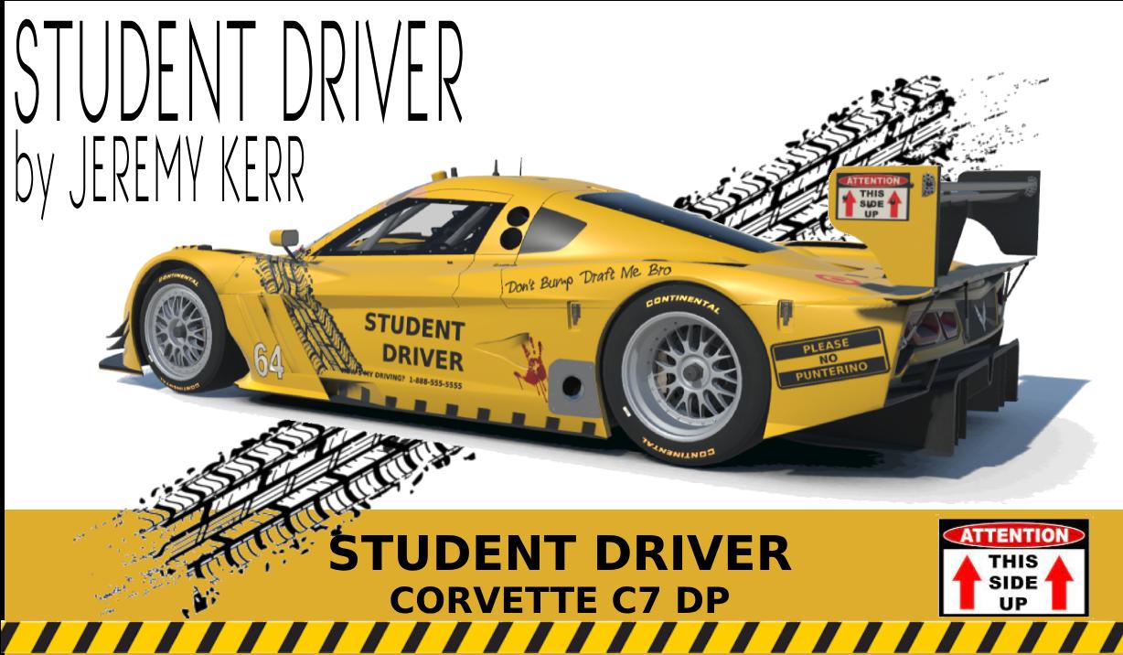 Preview of Student Driver - Corvette DP by Jeremy Kerr