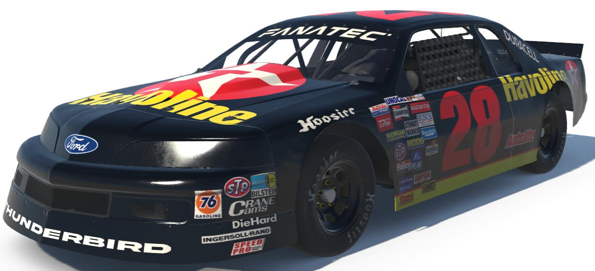 Preview of #28 Texaco Havoline Thunderbird by Gary G.