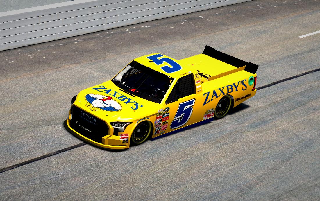 Preview of John Wes Townley 2014 #5 Zaxbys Toyota Tundra by Lane Sanders
