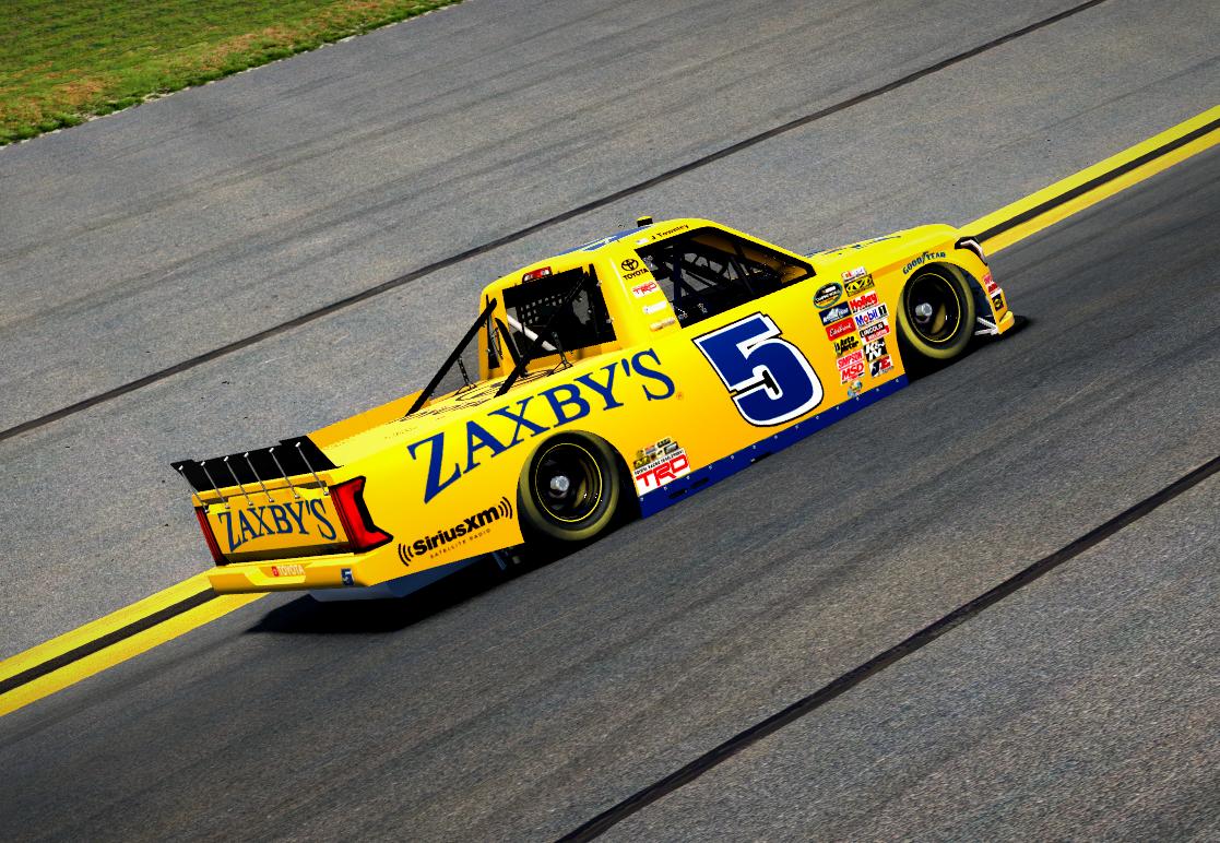 Preview of John Wes Townley 2014 #5 Zaxbys Toyota Tundra by Lane Sanders