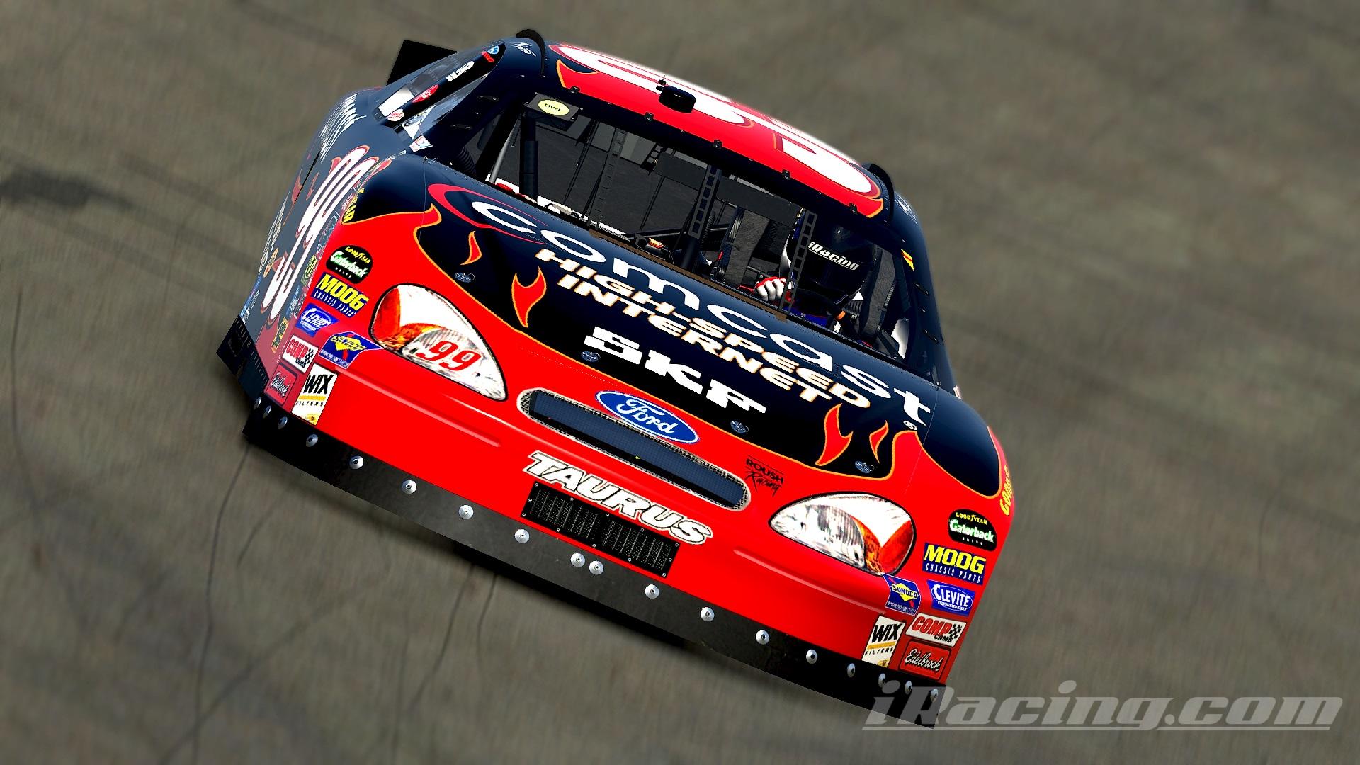 Preview of #99 Jeff Burton 2004 Comcast Ford Taurus Sim Stamped Number by Christian Budd