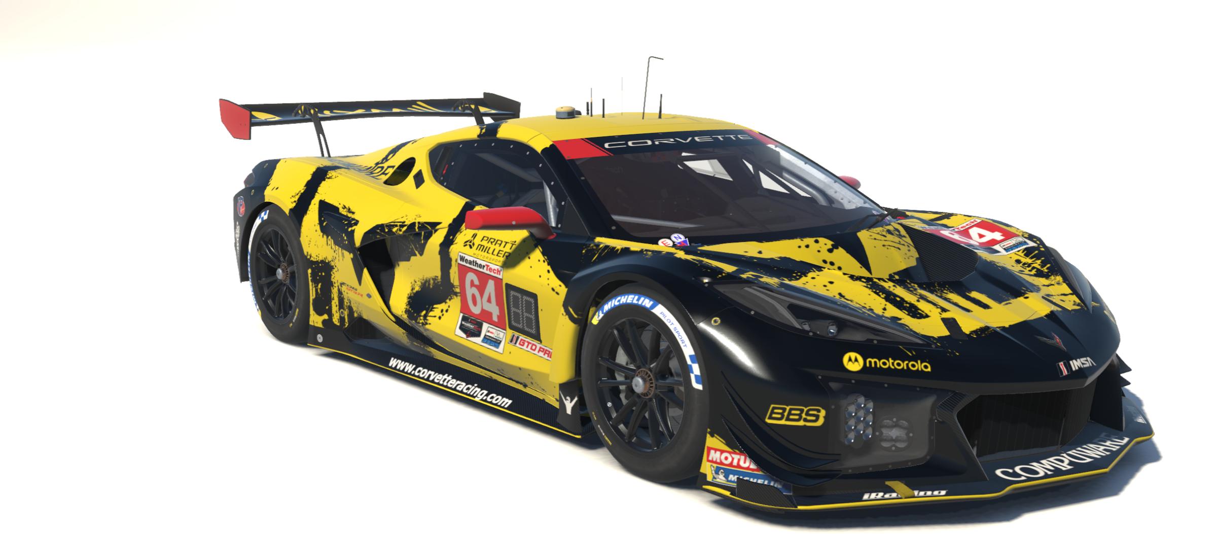 Bad Boy Vettes Z06 GT3.R by Paul Nye Sr Trading Paints