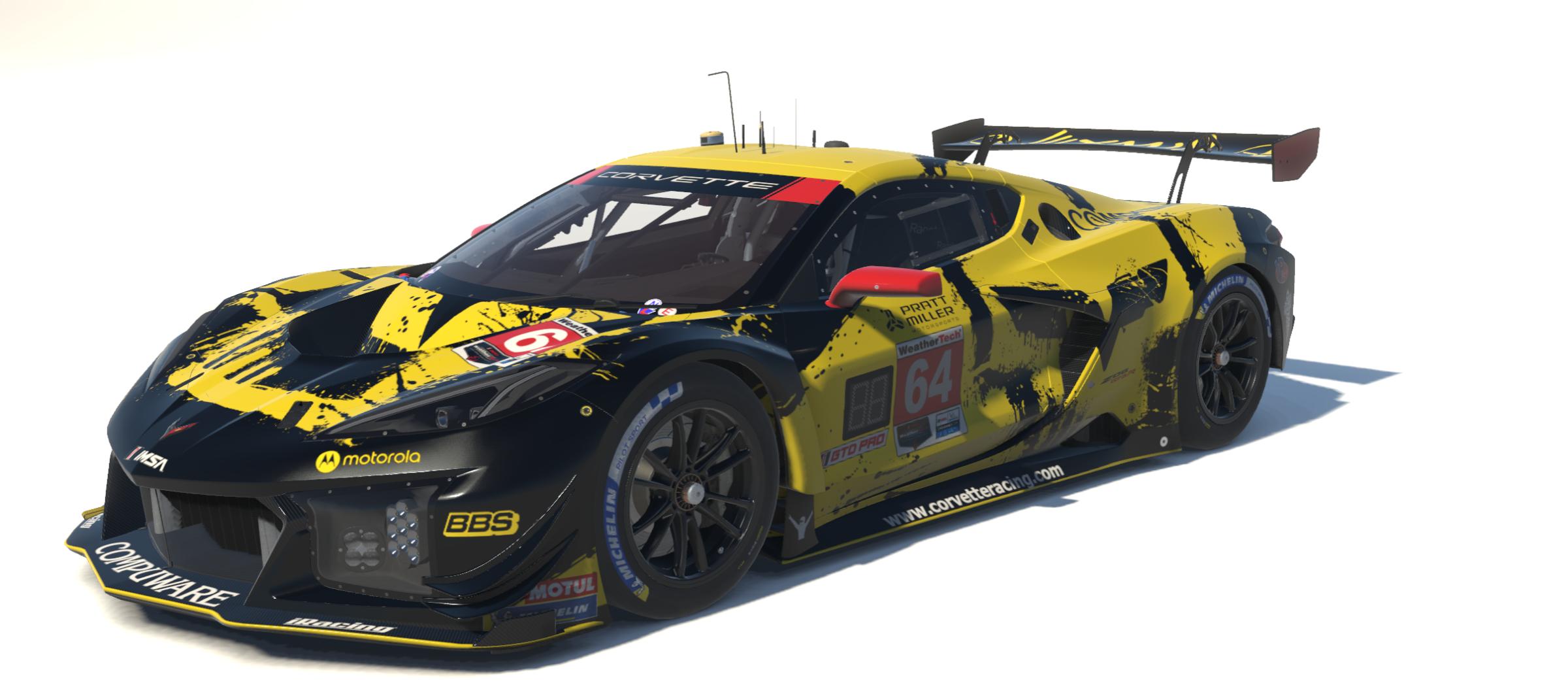 Bad Boy Vettes Z06 GT3.R by Paul Nye Sr Trading Paints