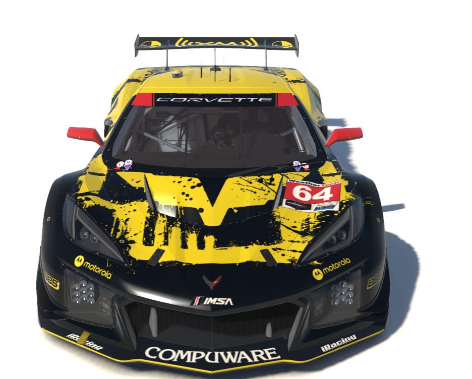 Bad Boy Vettes Z06 GT3.R by Paul Nye Sr Trading Paints