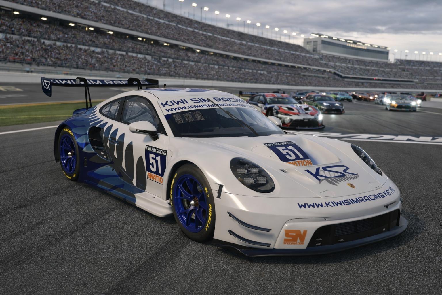 Preview of KSR - Kiwi Sim Racing - Porsche 911 GT3R by Matthew Pluck2