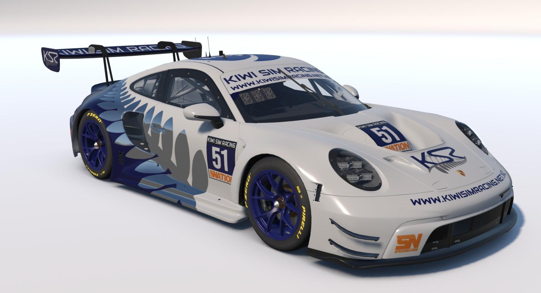 Preview of KSR - Kiwi Sim Racing - Porsche 911 GT3R by Matthew Pluck2
