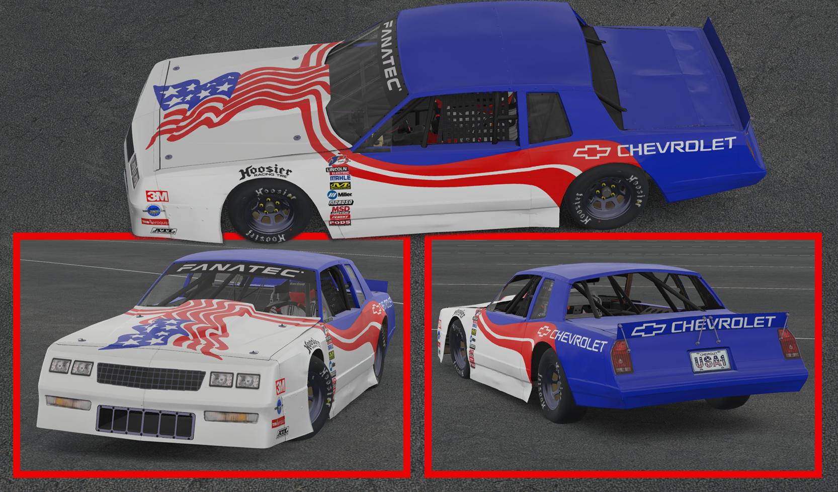 Preview of Street Stock Monte Cartlo Flag by Clyde Coman