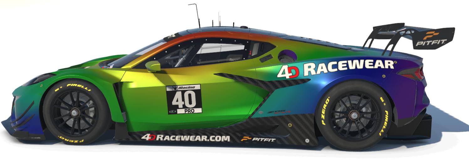 Preview of 4dRacewear.com Corvette GT3 Prism (Rainbow) by Jim H.
