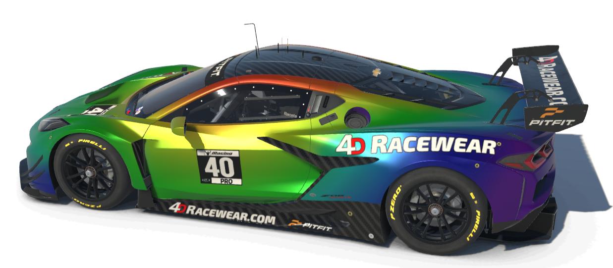 Preview of 4dRacewear.com Corvette GT3 Prism (Rainbow) by Jim H.
