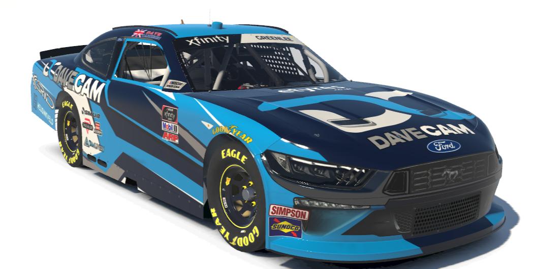 Dave Cam Xfinity Ford Mustang by Gary G. - Trading Paints