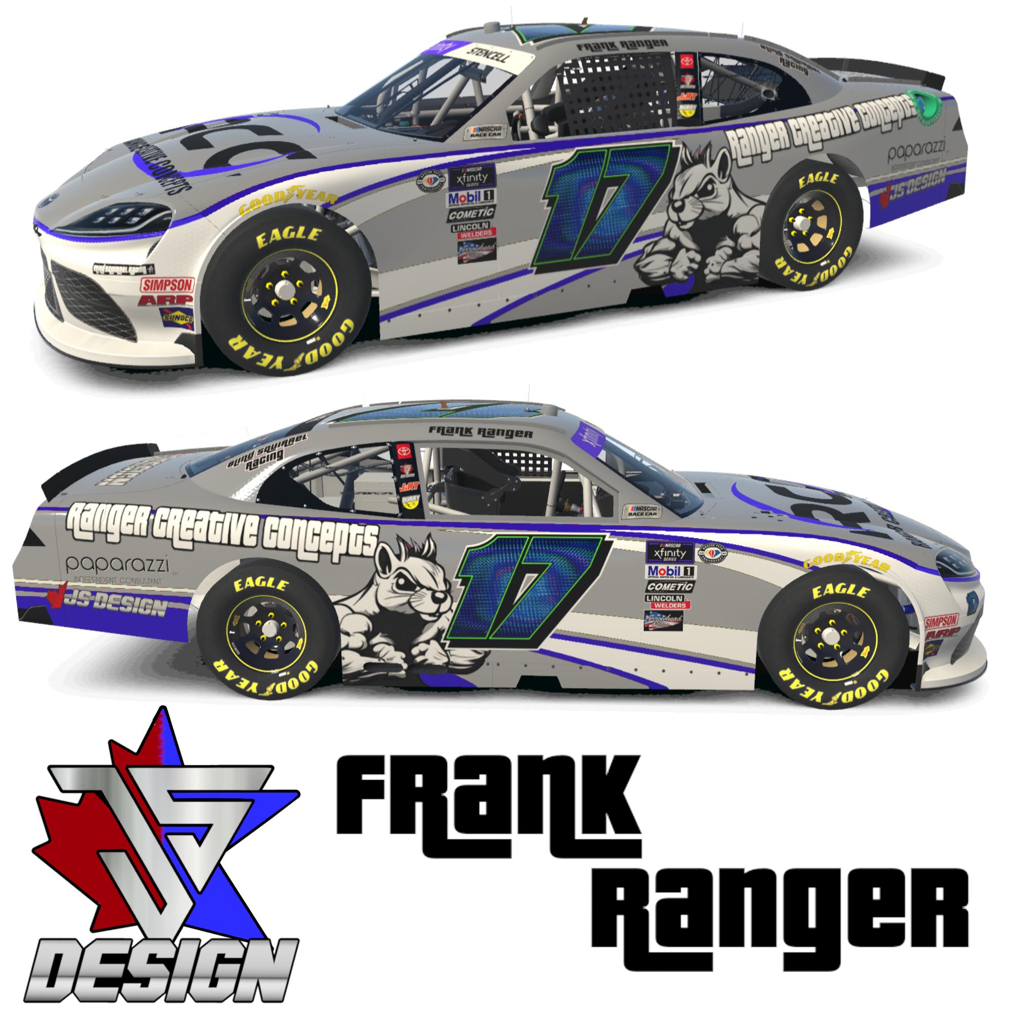 #17 Frank Ranger RCC XFINITY SUPRA by Jordan S. - Trading Paints
