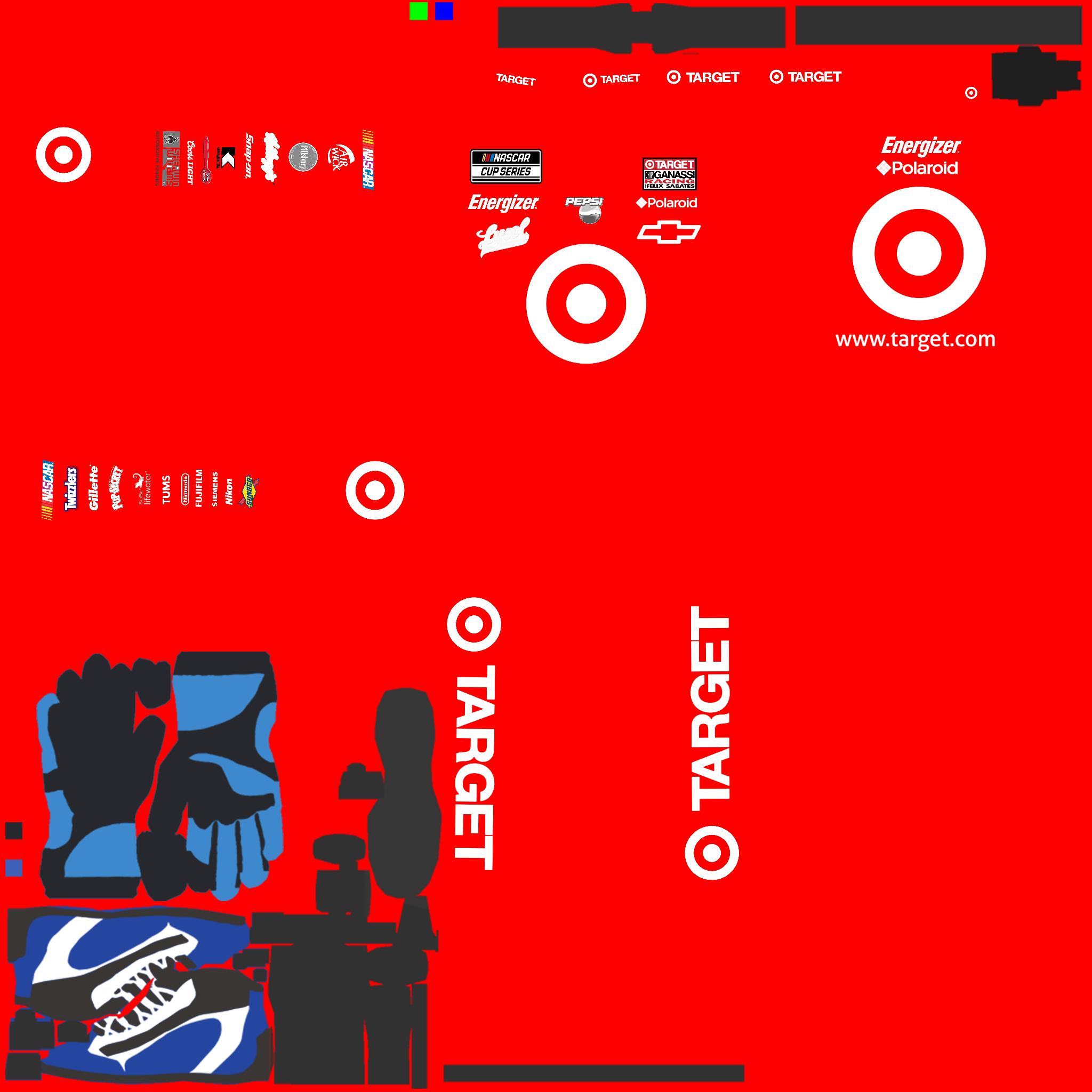 Casey Mears Target 2004 NASCAR Cup Series Firesuit Throwback by Brenden ...