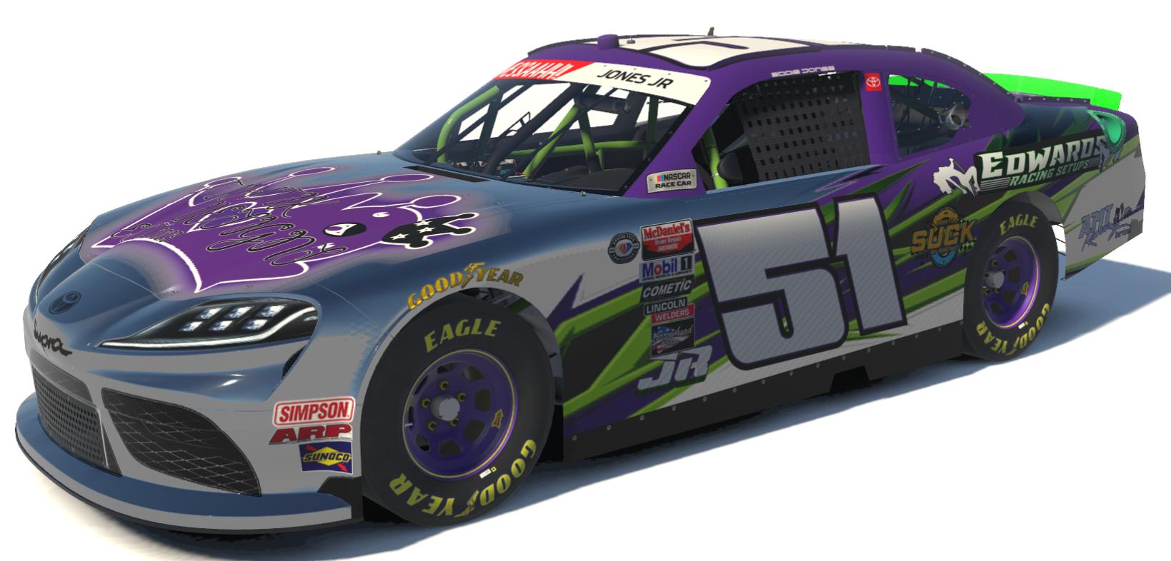 Preview of Eddie Jones #51 xfinity by Eddie Jones Jr