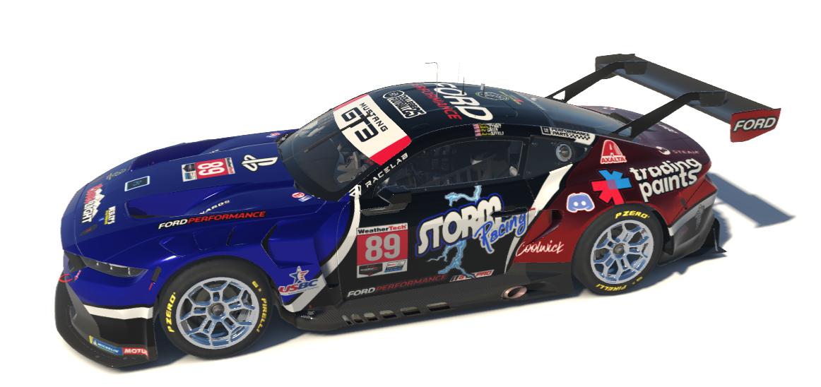 Preview of STORM Racing Mustang - Blue by Wesley Strait