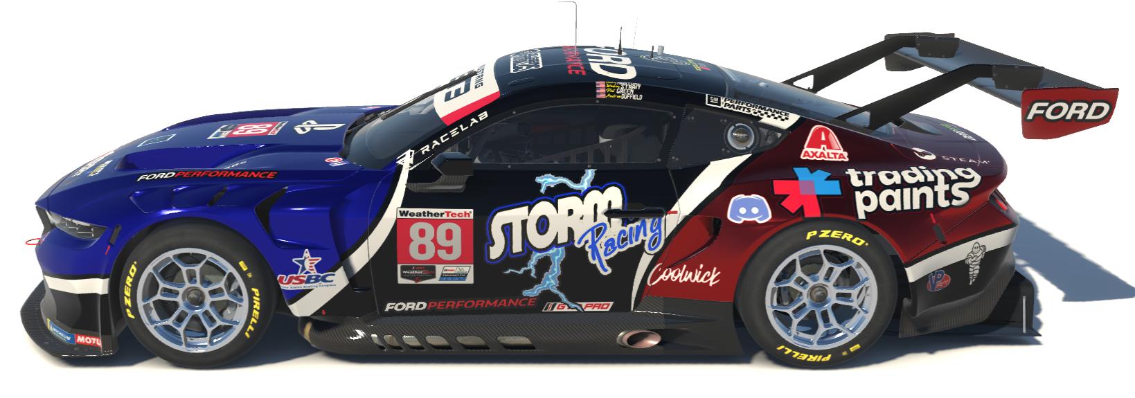 Preview of STORM Racing Mustang - Blue by Wesley Strait