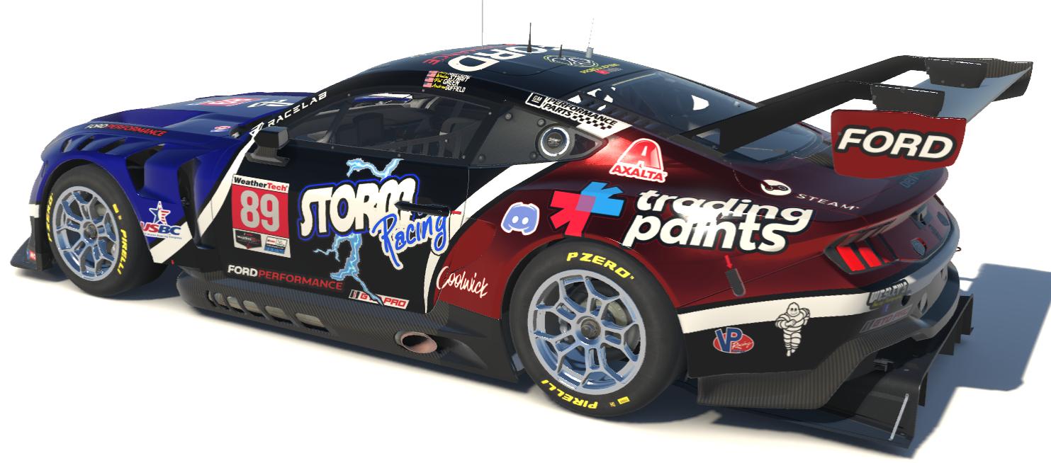 Preview of STORM Racing Mustang - Blue by Wesley Strait