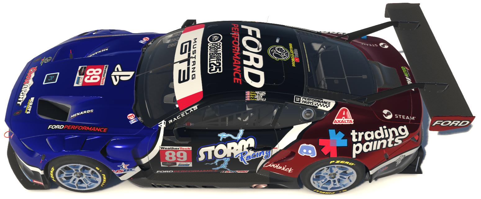 Preview of STORM Racing Mustang - Blue by Wesley Strait