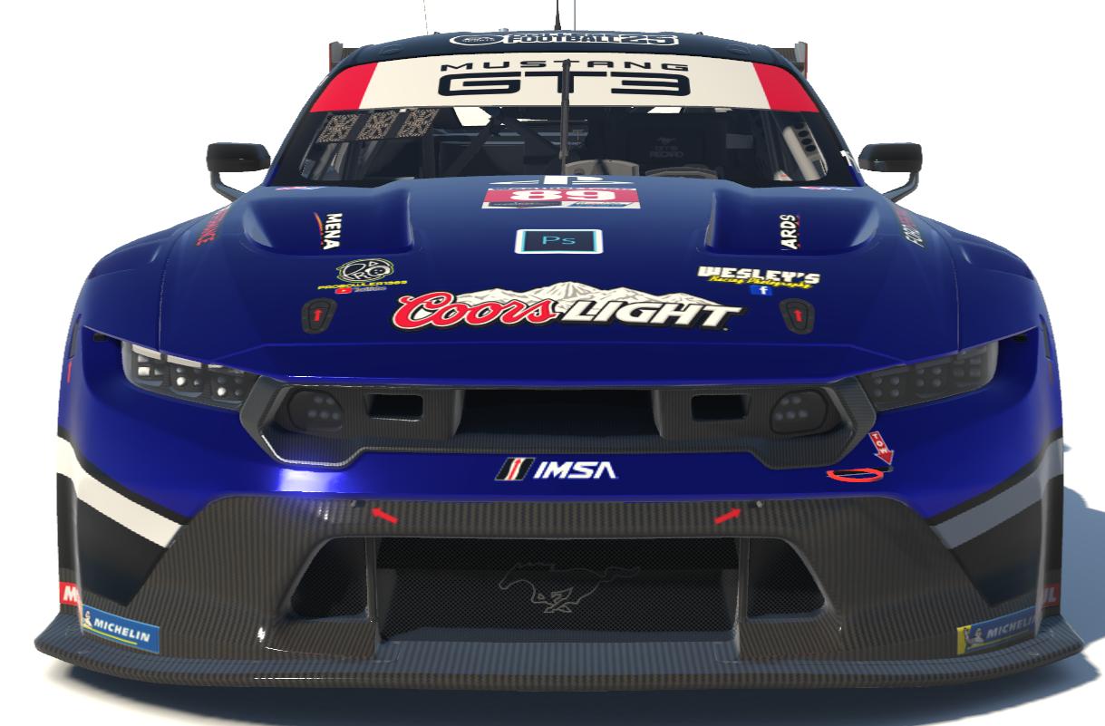 Preview of STORM Racing Mustang - Blue by Wesley Strait