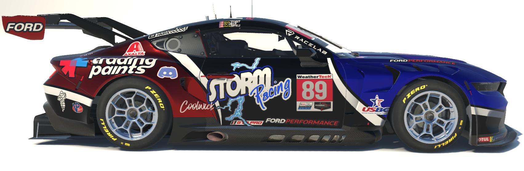 Preview of STORM Racing Mustang - Blue by Wesley Strait
