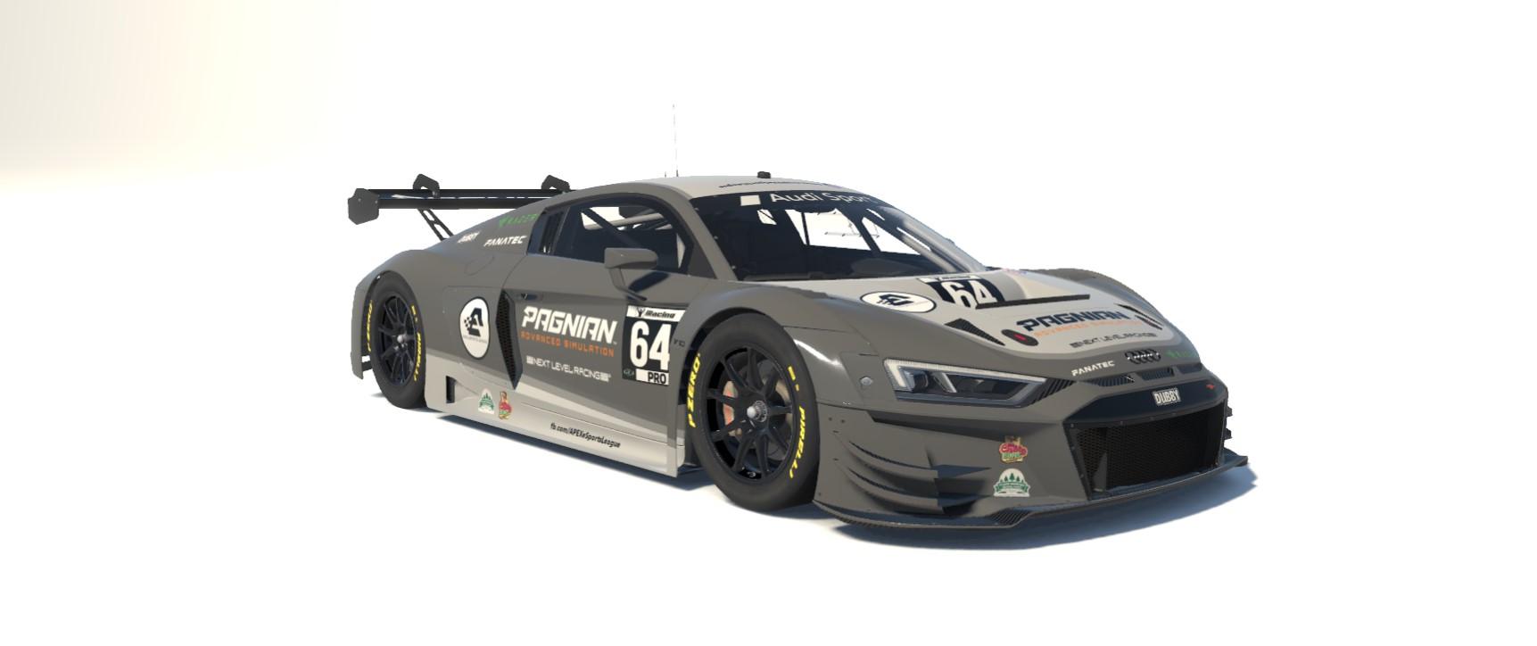 B Heys - Team APEX eSL Audi R8 LMS EVO II GT3 by Jason A Thomas ...