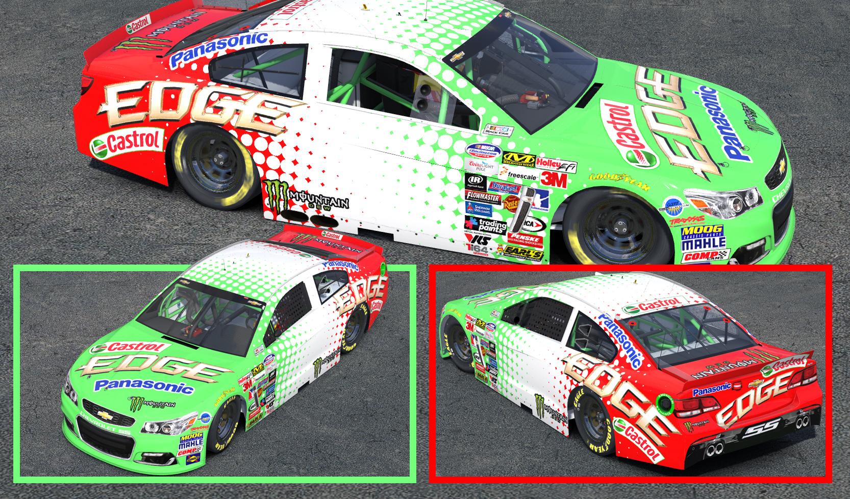 Preview of Nascar Chevy SS Castrol Edge by Clyde Coman