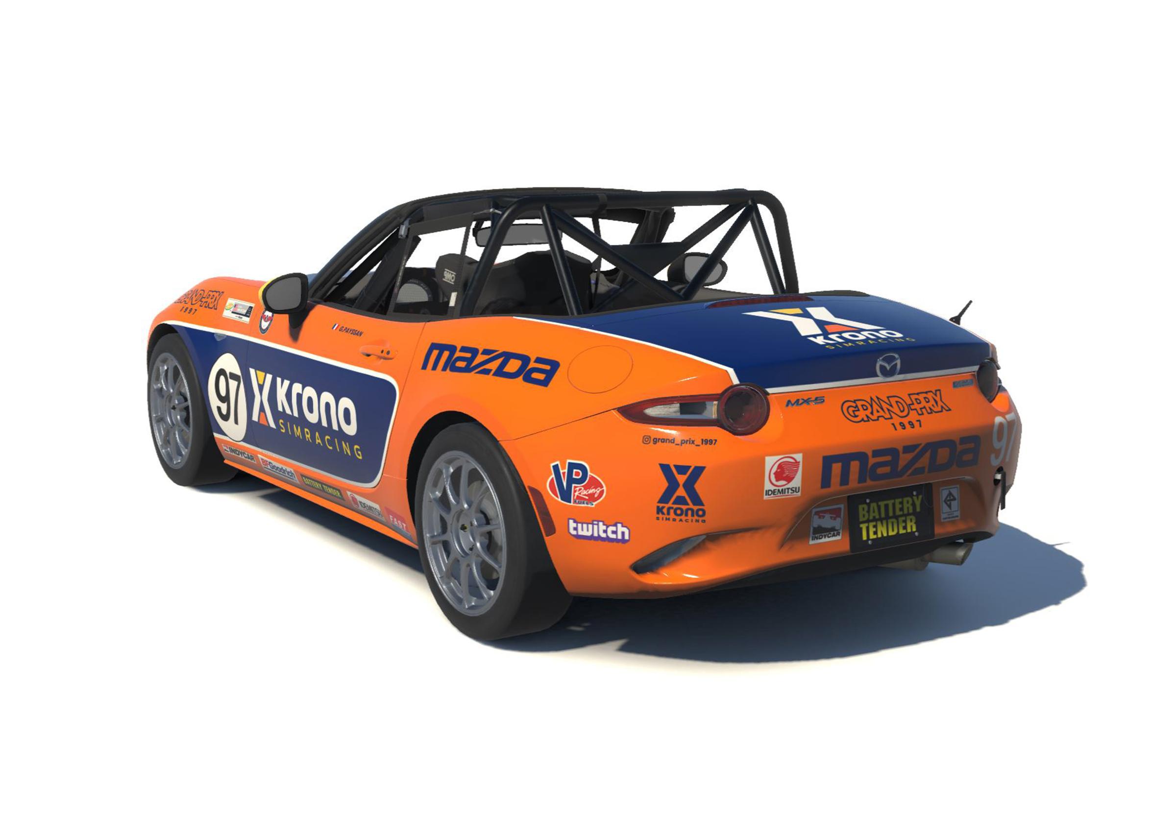 Preview of Krono Simracing - custom design by @grand_prix_1997 by Ga&euml;l Payssan