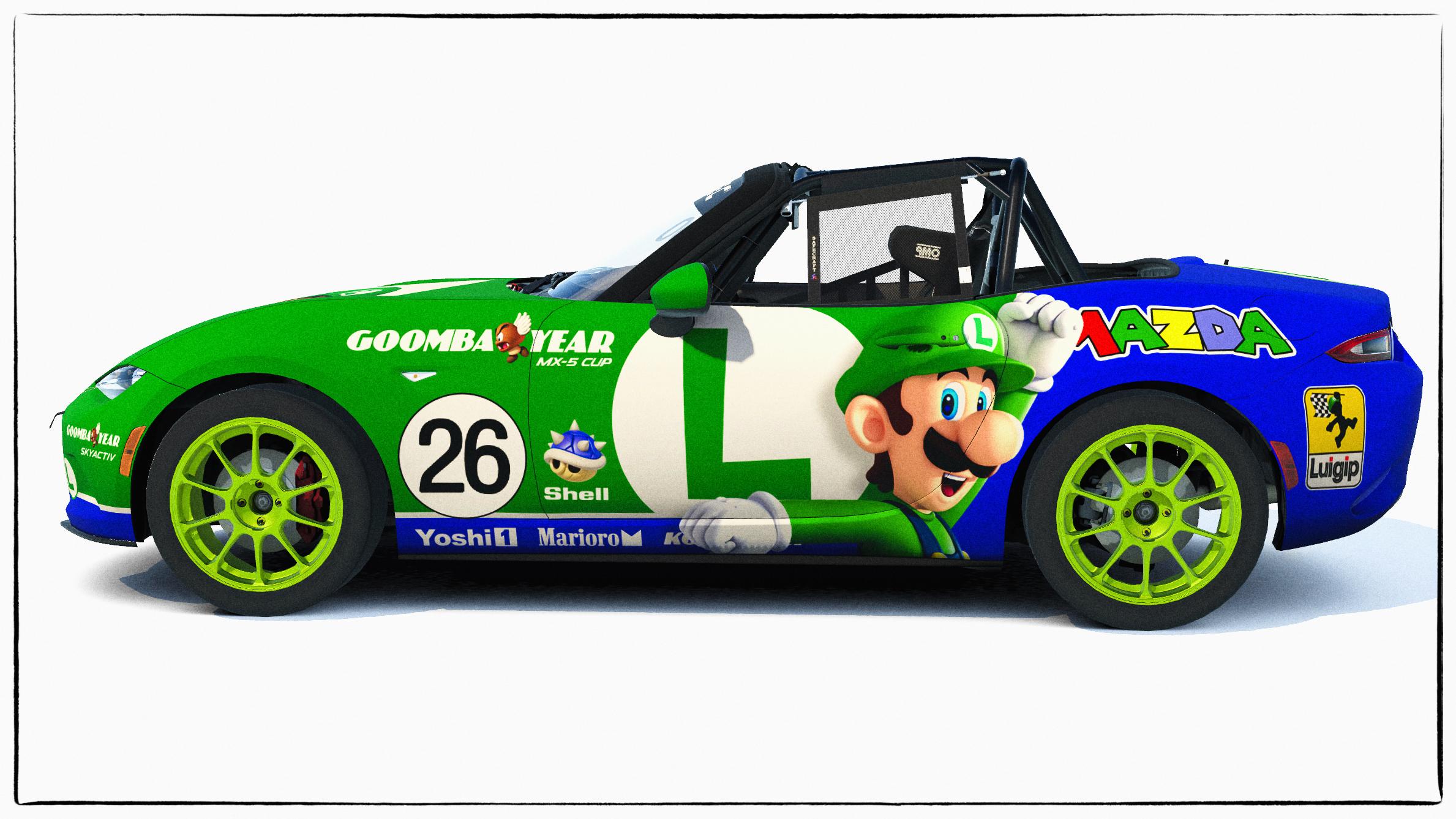 Preview of Luigi Mazda MX5 - 2021 UPDATE - Matte Finish by Simon Bailey