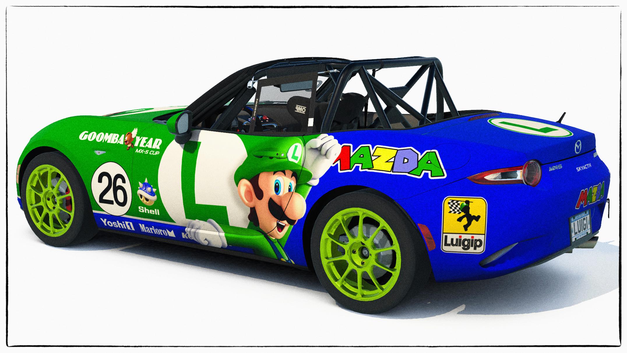 Preview of Luigi Mazda MX5 - 2021 UPDATE - Matte Finish by Simon Bailey