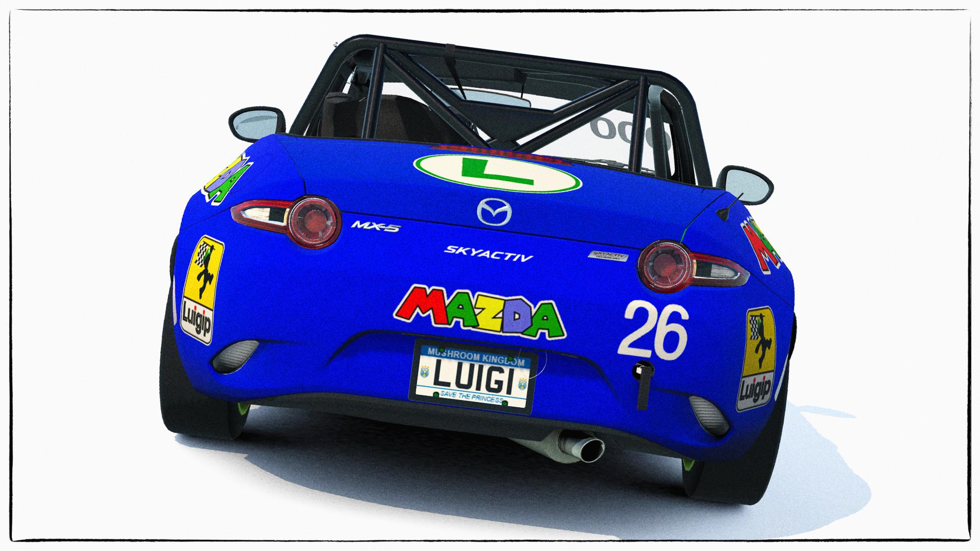 Preview of Luigi Mazda MX5 - 2021 UPDATE - Matte Finish by Simon Bailey