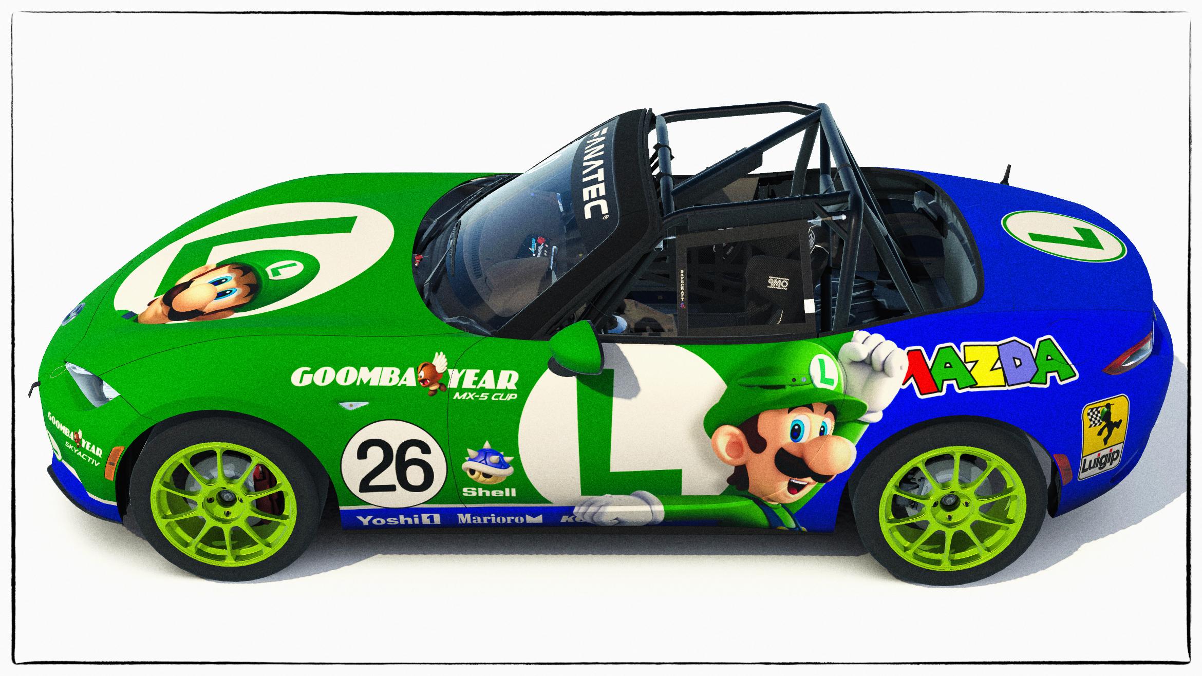 Preview of Luigi Mazda MX5 - 2021 UPDATE - Matte Finish by Simon Bailey
