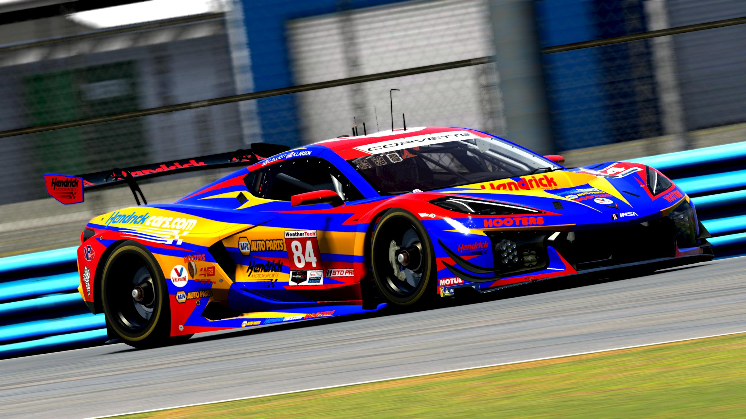 Preview of Hendrick Motorsports Kyle Larson/Chase Elliott Chevrolet Corvette Z06 GT3.R Concept Imsa by Brandon Rissmiller