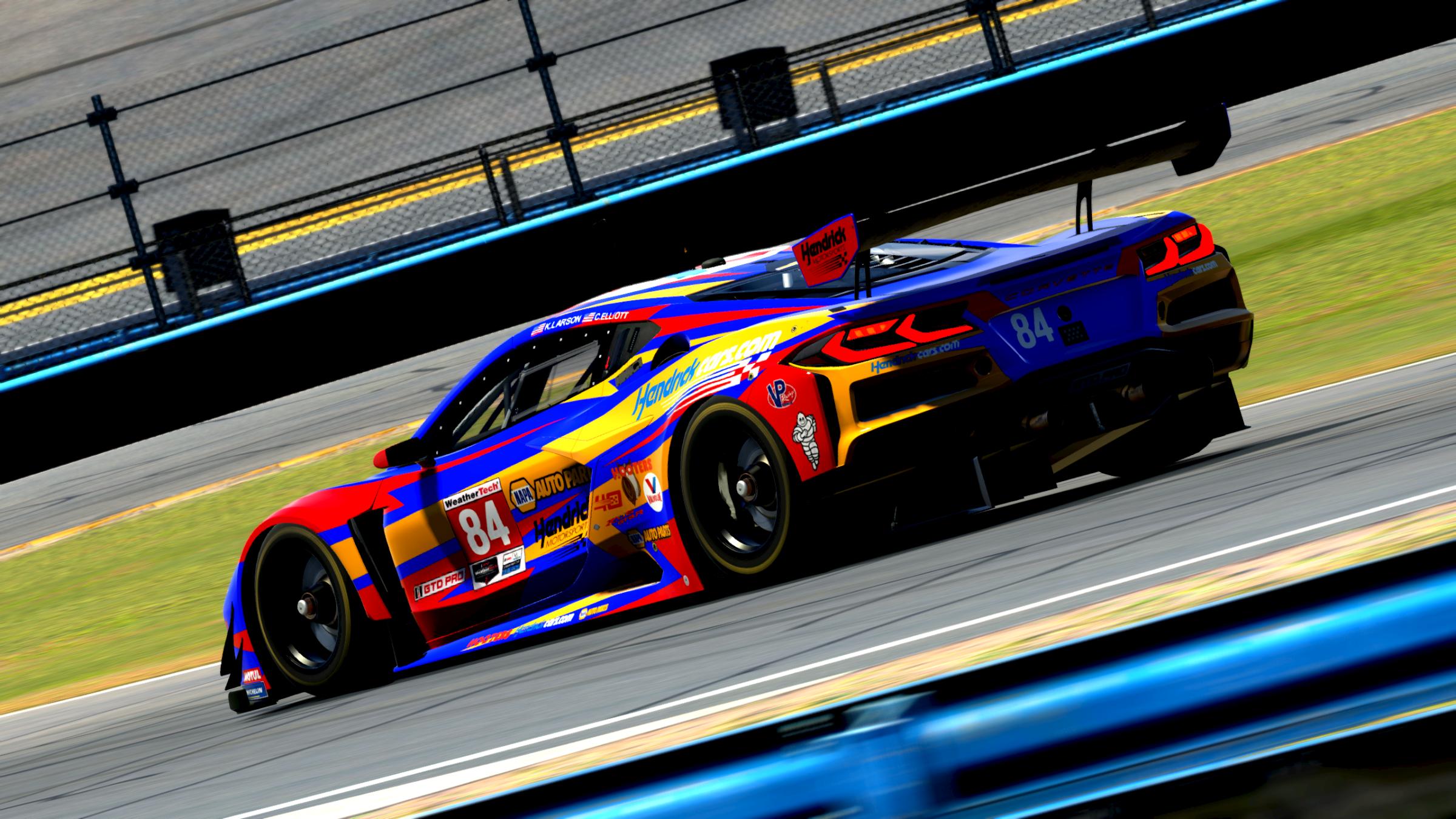 Preview of Hendrick Motorsports Kyle Larson/Chase Elliott Chevrolet Corvette Z06 GT3.R Concept Imsa by Brandon Rissmiller
