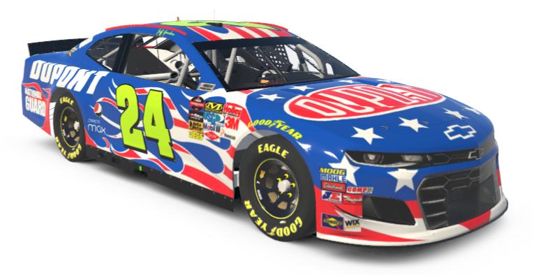 Preview of 2010 Hendrick Motorsports Dupont Patriotic Chevrolet Camaro ZL1 1LE (Custom 24) by Samuel Greene