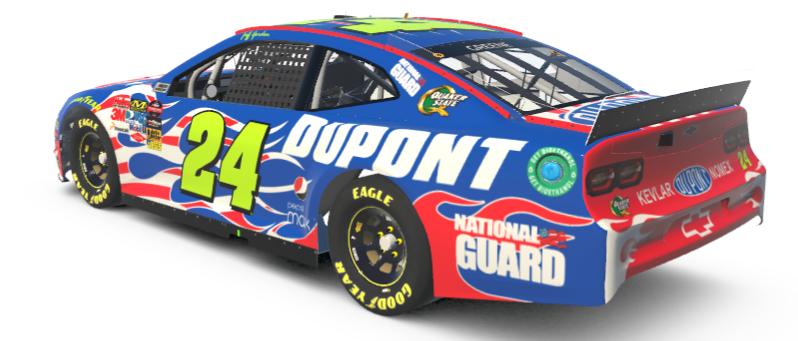Preview of 2010 Hendrick Motorsports Dupont Patriotic Chevrolet Camaro ZL1 1LE (Custom 24) by Samuel Greene