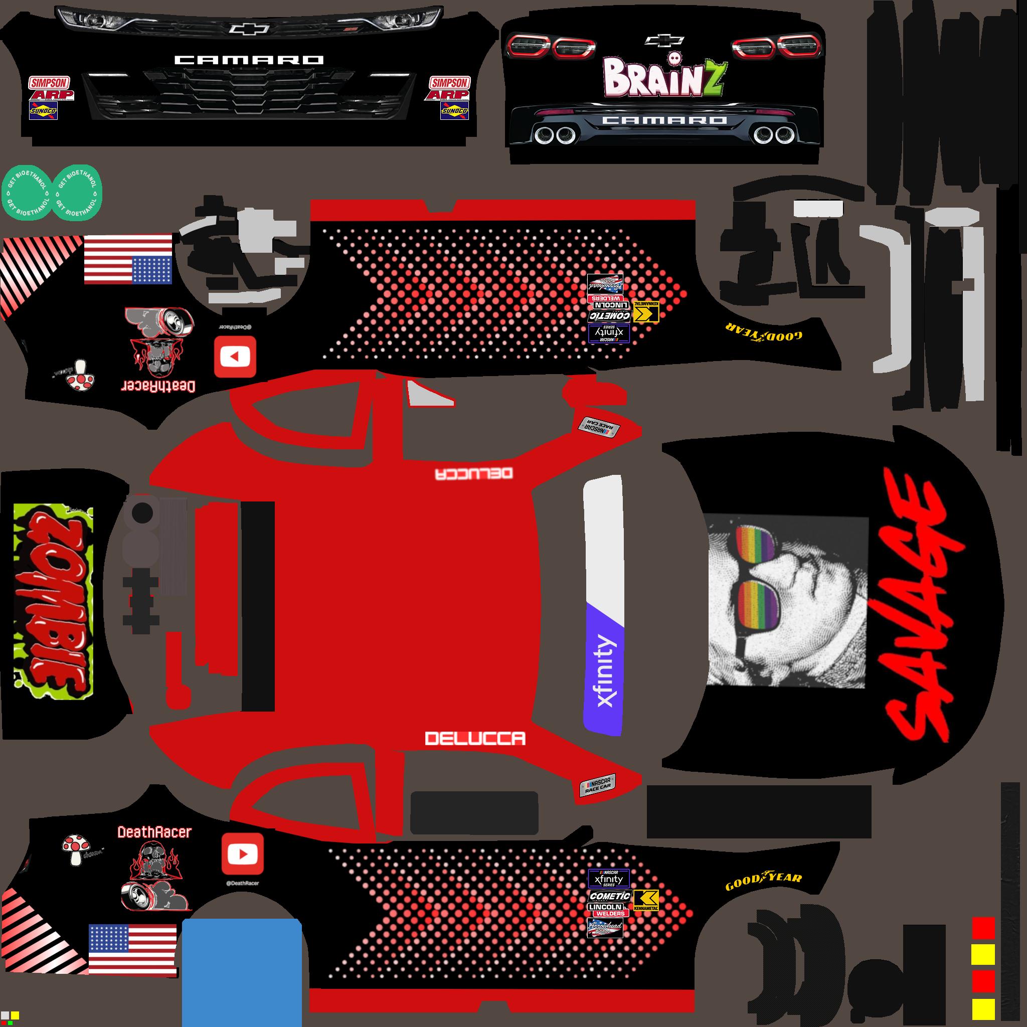Savage Kustom Scheme by Noah DeLucca - Trading Paints