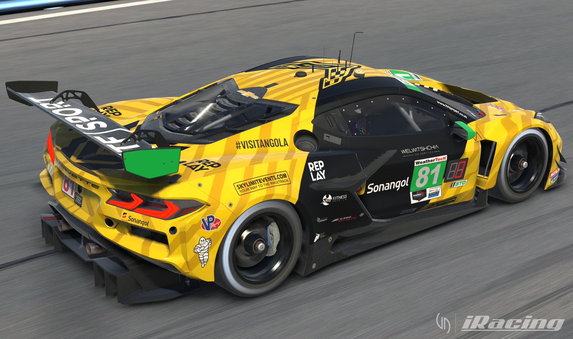 Preview of 2024 TF Sport #81 IMSA GTD by Ugo Degani