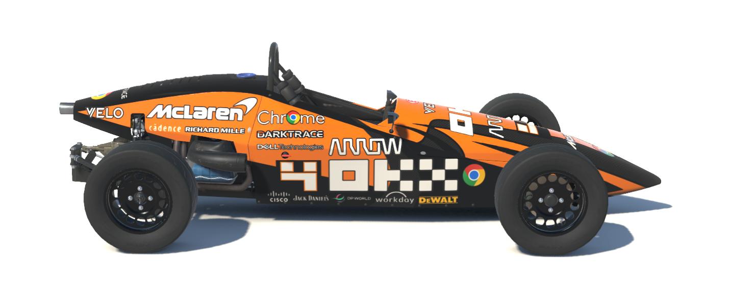 Preview of F1 Mclaren Formula Vee Replica with Carbon Fiber and Spec by Calvin Bullock Jr