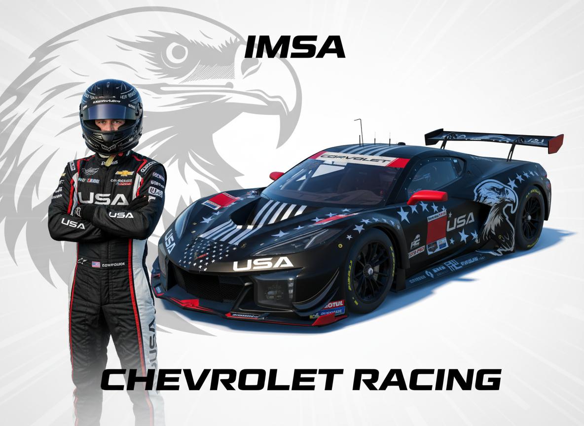 Preview of USA Chevrolet Corvette Z06 GT3r 2024 v3D by Doyle Lowrance