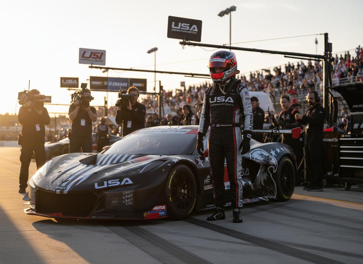 Preview of USA Chevrolet Corvette Z06 GT3r 2024 v3D by Doyle Lowrance