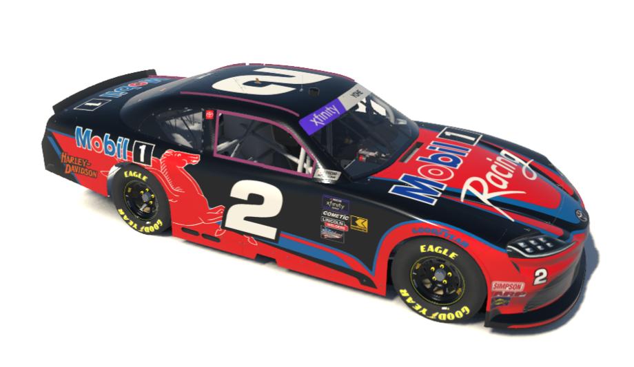 Preview of Mobil1 Xfinity Toyota Supra by Tyrone Yohe