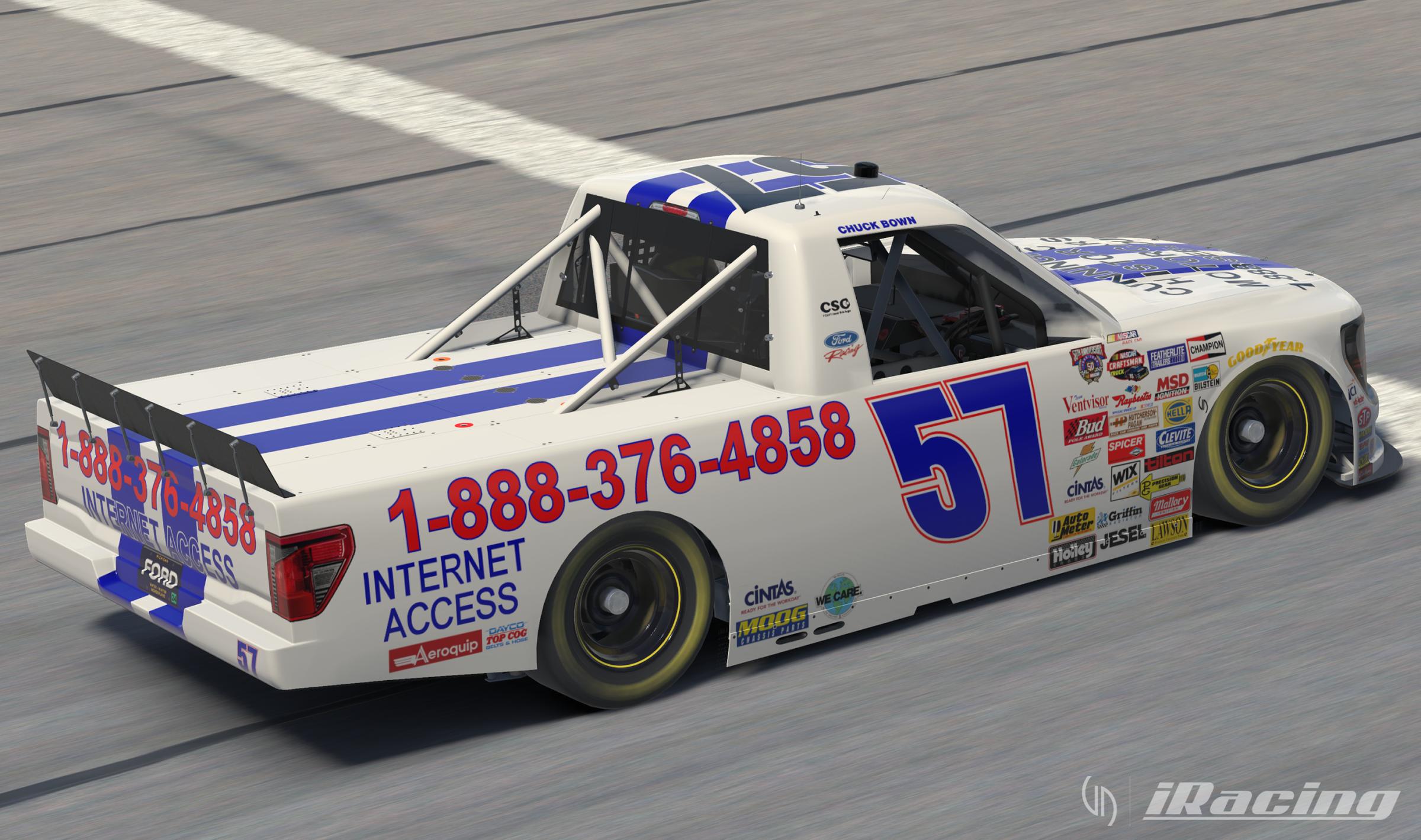 Preview of #57 Chuck Bown - Web World Services Ford 1998 by Ugo Degani