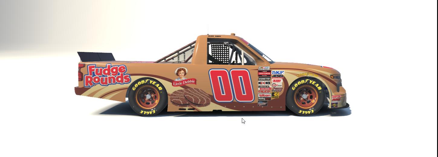 Preview of Little Debbie Fudge Round Silverado by Alex Goff