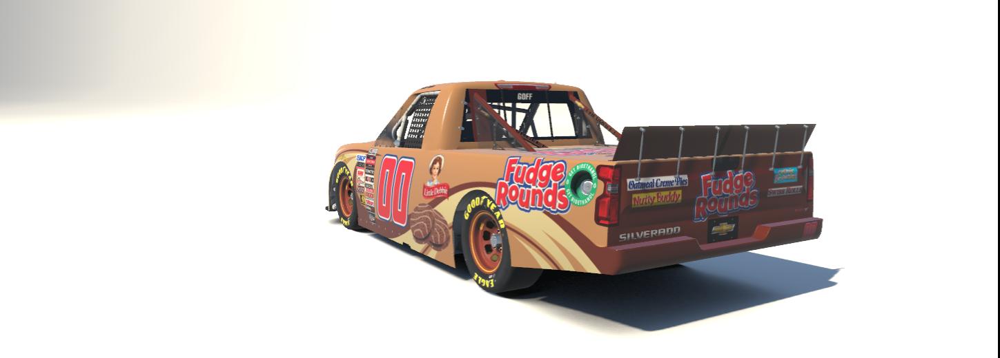 Preview of Little Debbie Fudge Round Silverado by Alex Goff