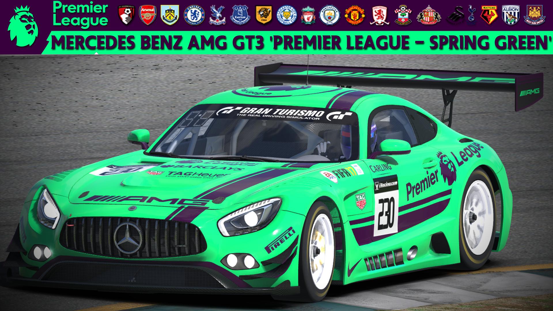 Preview of Mercedes Benz AMG GT3 Premier League - Spring Green by David Hoffmann