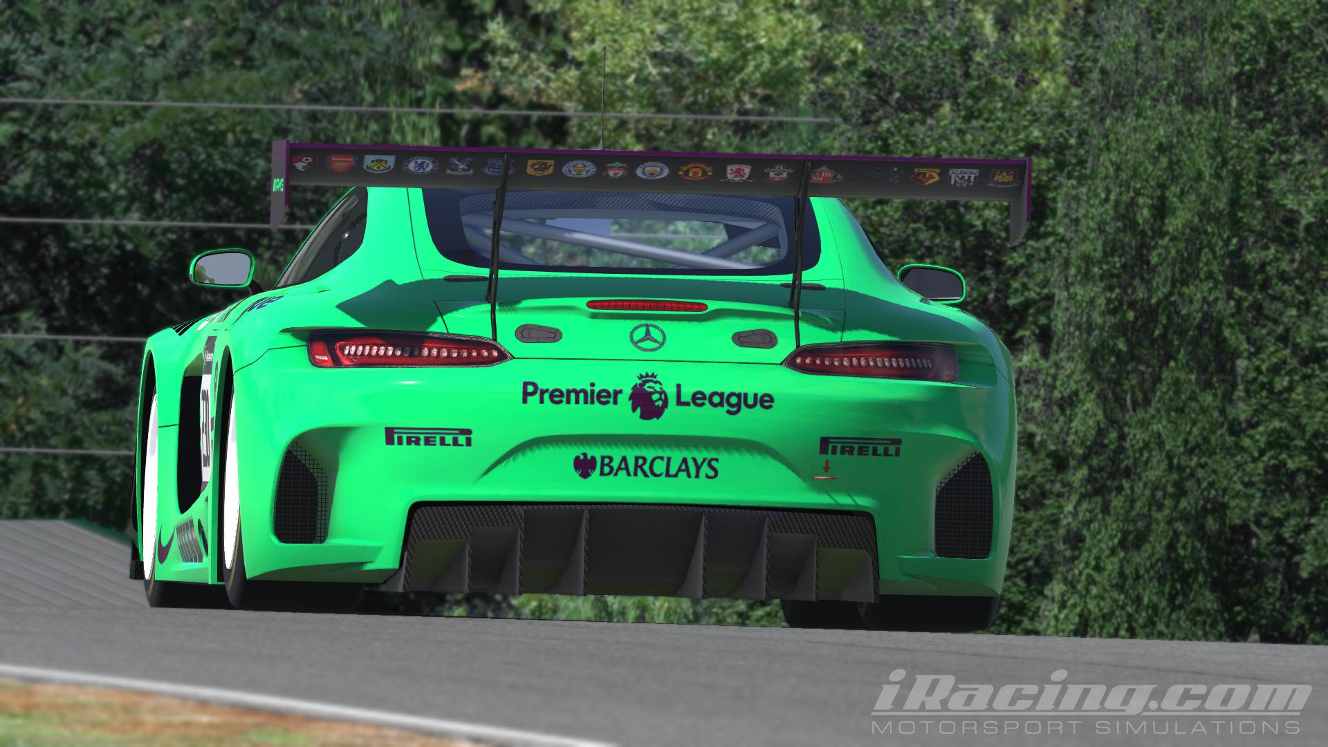 Preview of Mercedes Benz AMG GT3 Premier League - Spring Green by David Hoffmann